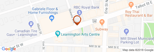 horaires Banque Leamington