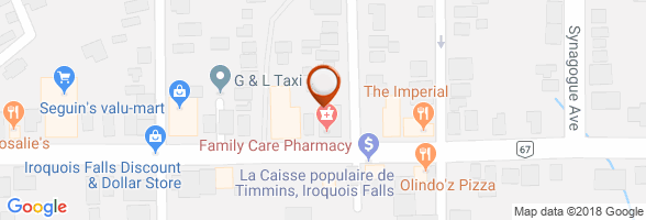 horaires Pharmacie Iroquois Falls